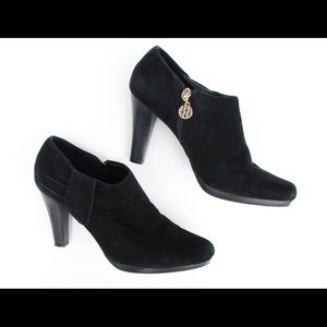 Black Ankle Boots, Dana Bachman Boots Size 9, Black Boots Size 9, Leather Boots